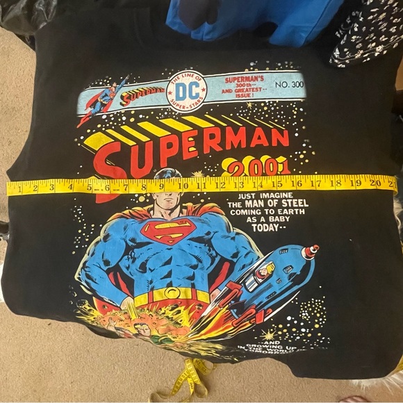 DC comics Superman Print T-Shirt - Picture 4 of 5